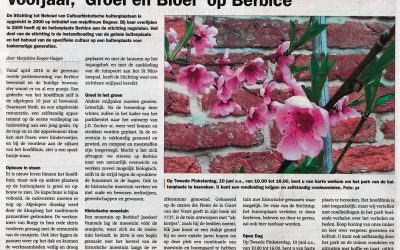 Voorjaar, ‘Groei en Bloei’ op Berbice